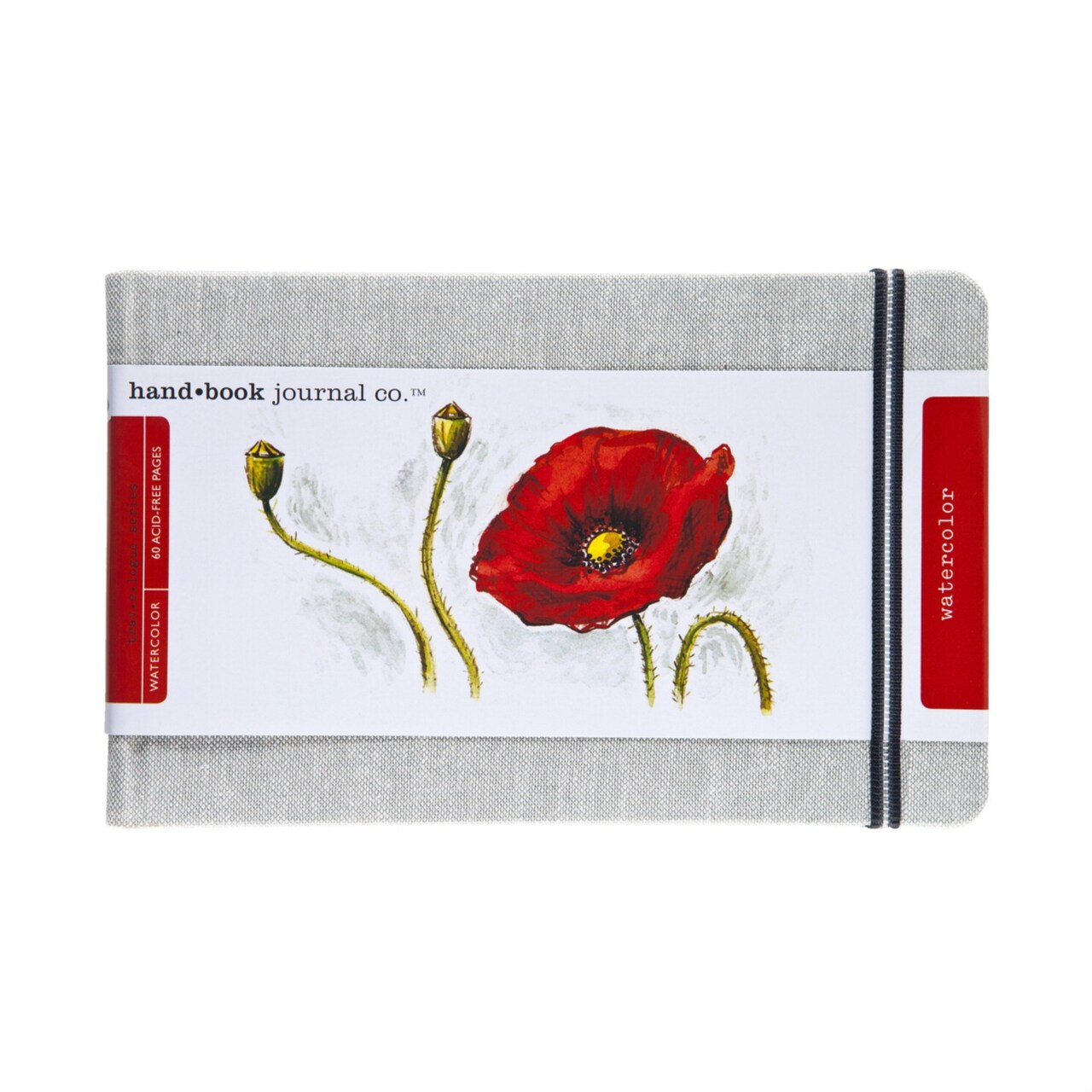 Travel Series Watercolor Journal, 5-1/4 x 8-1/4 Inches, 30 sheets